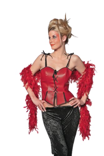 verhuur - carnaval - Historisch - corset rood